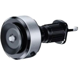 Magnetic Car Phone Holder – 360° Rotation, Double-Sided Suction Cup Dashboard & Windshield Mount