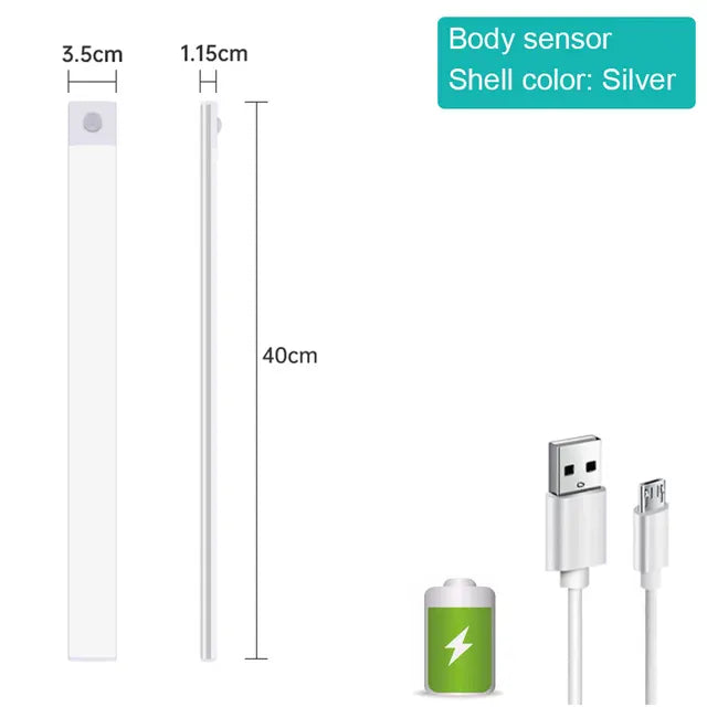Wireless Motion Sensor LED Light – Auto-Activated, Energy-Efficient Indoor & Outdoor Night Light