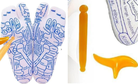 Reflexology Socks with Foot Massage Tool – Therapeutic Pressure Point Socks for Men & Women