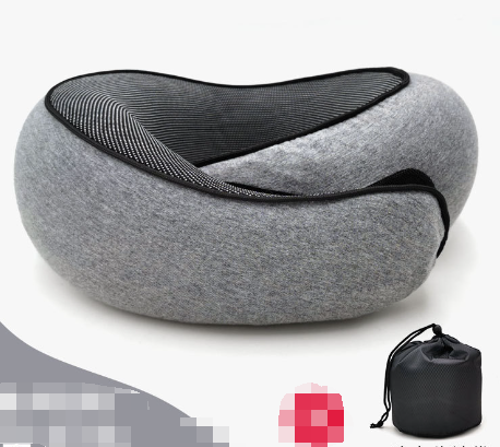 SkySoothe Travel Neck Pillow – Ergonomic Support, Adjustable Strap, Plush Comfort for Flights & Home