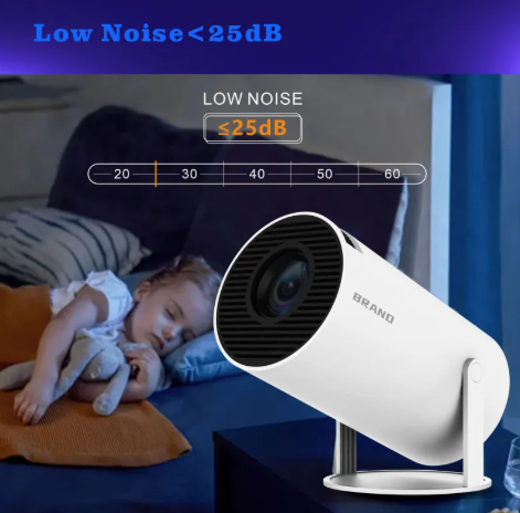 Vision Pro HY300 4K Portable Projector – Ultra HD LCD for Movies, Gaming & Presentations