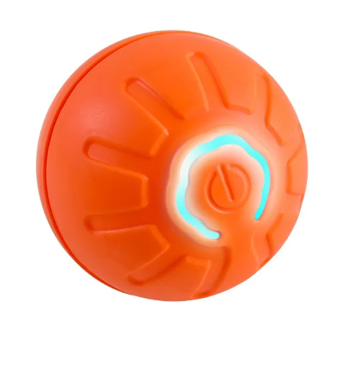 Interactive Smart Dog Toy Ball – USB Automatic Bouncing & Rolling Ball for Dogs & Cats