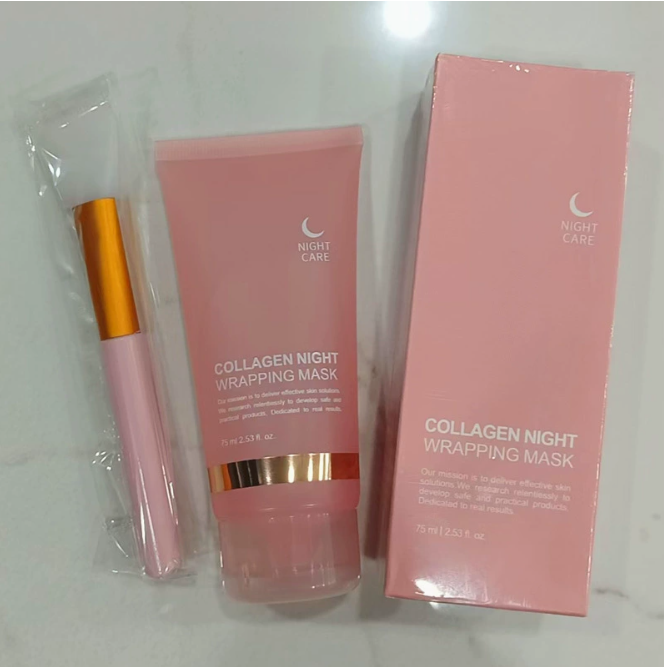 Hydrating Collagen Peel-Off Face Mask – Anti-Aging, Firming & Moisturizing Skin Treatment