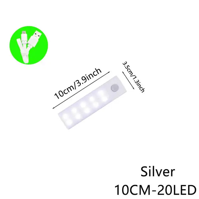Wireless Motion Sensor LED Light – Auto-Activated, Energy-Efficient Indoor & Outdoor Night Light