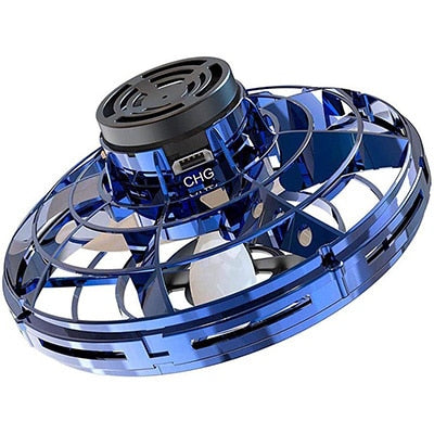 Flynova Mini UFO Spinner – LED Flying Drone Toy for Kids & Adults, Indoor & Outdoor Fun