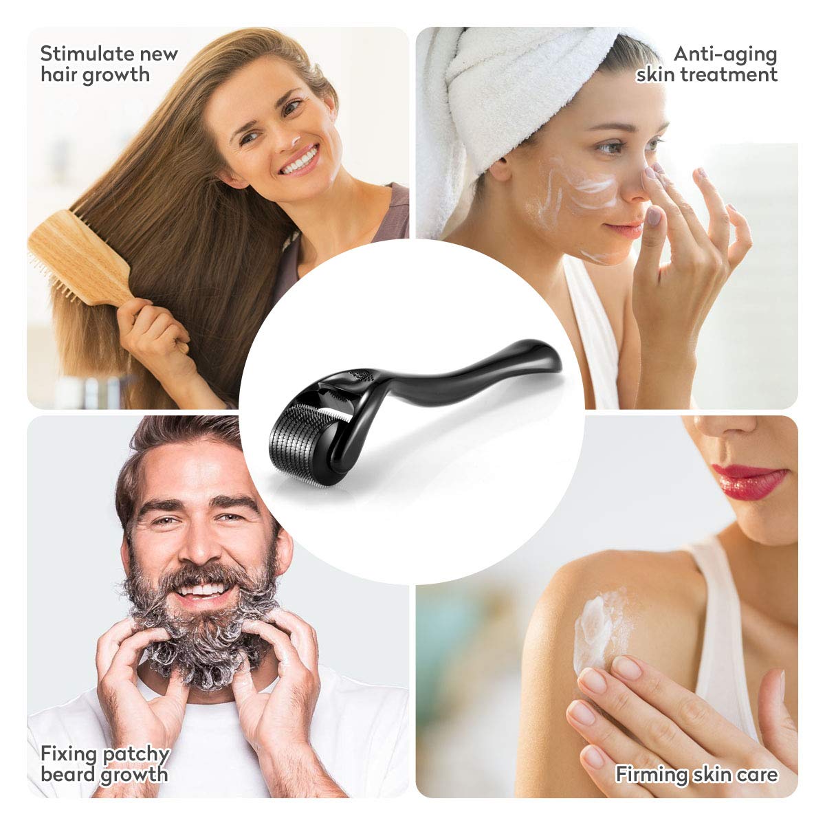 Derma Face Roller – Collagen-Boosting Microneedle Roller for Radiant, Youthful Skin at Home
